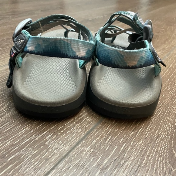 Chaco Z Cloud ZX2 Sandals Women’s Size 9 Hiking Water Shoes Toe Loop, custom! - Picture 4 of 6
